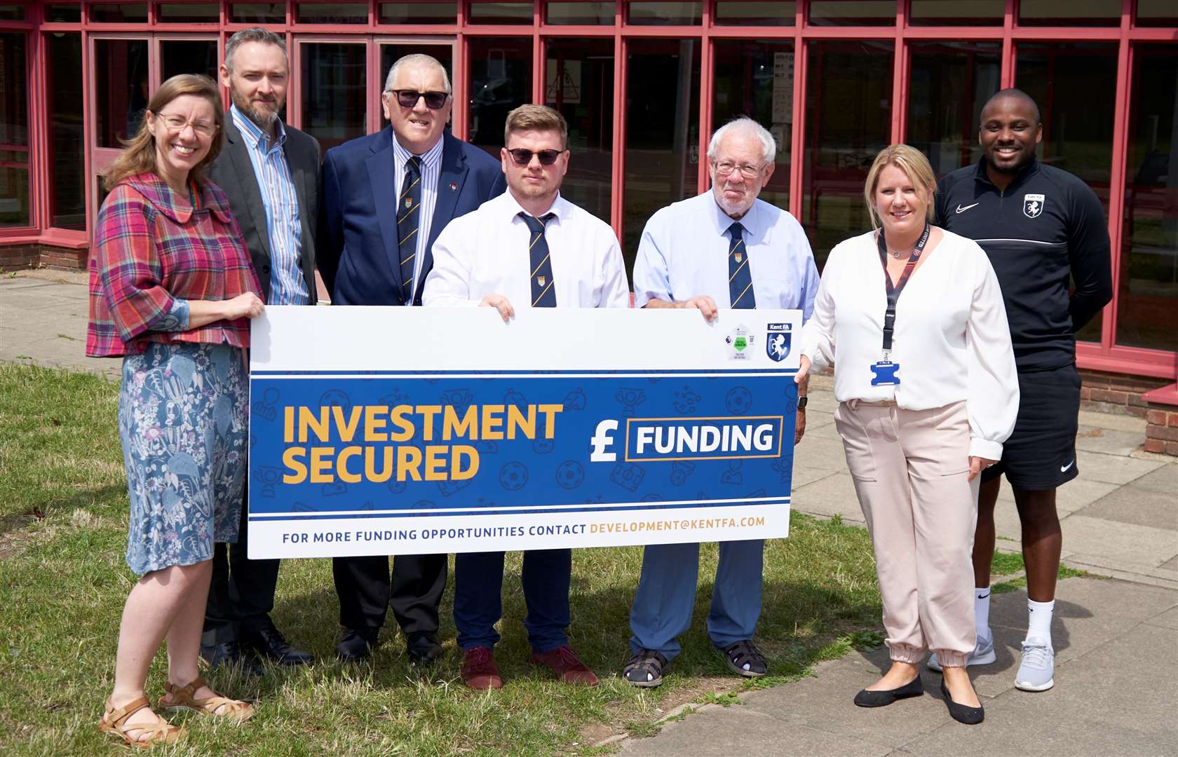A funding application to the Football Foundation from the North Kent Sunday Football League in partnership with Gravesham Borough Council with support from the Kent FA has been successful