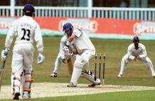 Sam Northeast on his way to a career-best 176 for Kent against Loughborough