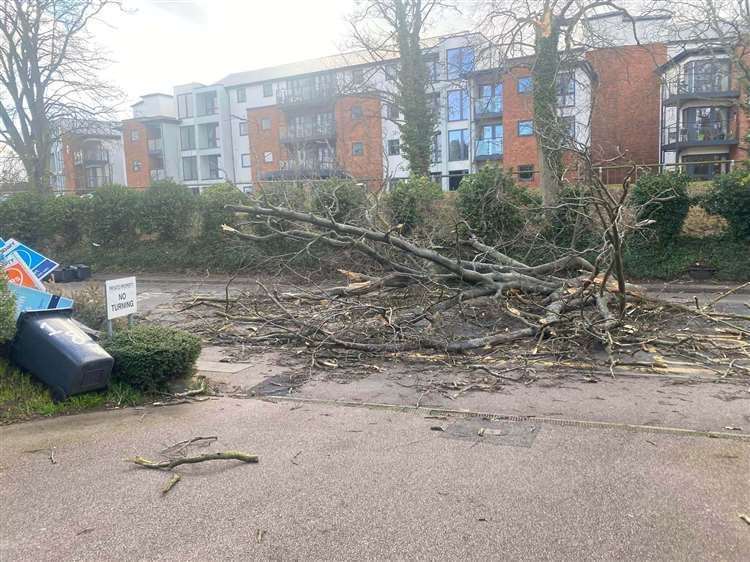 Storm Eunice saw gusts of 122mph