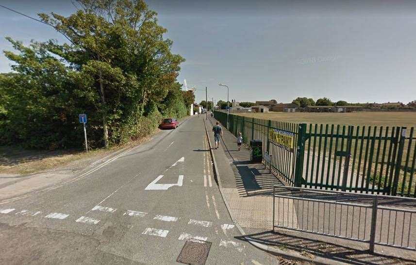 St Peter's Footpath in Margate will become Kent's first 'school street'. Picture: Google