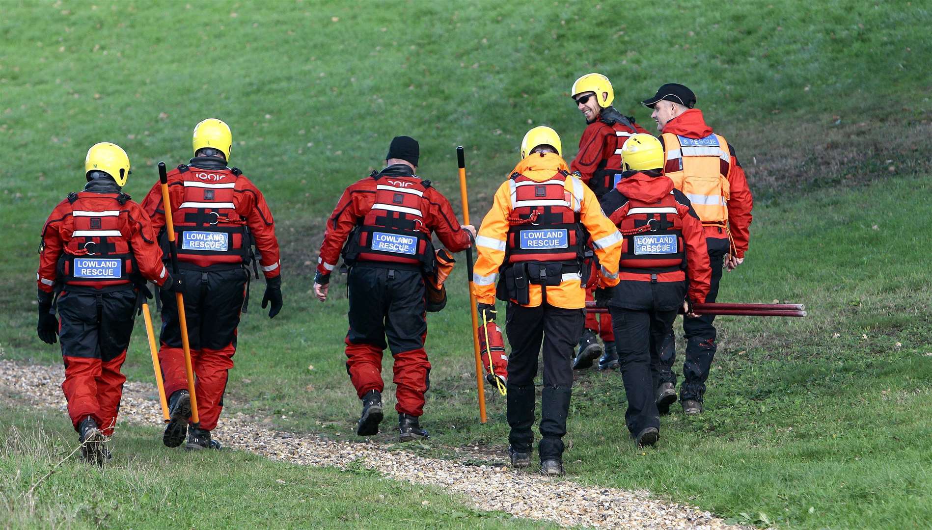 Kent Search and Rescue teams were deployed in the search. Stock picture: Sean Aidan