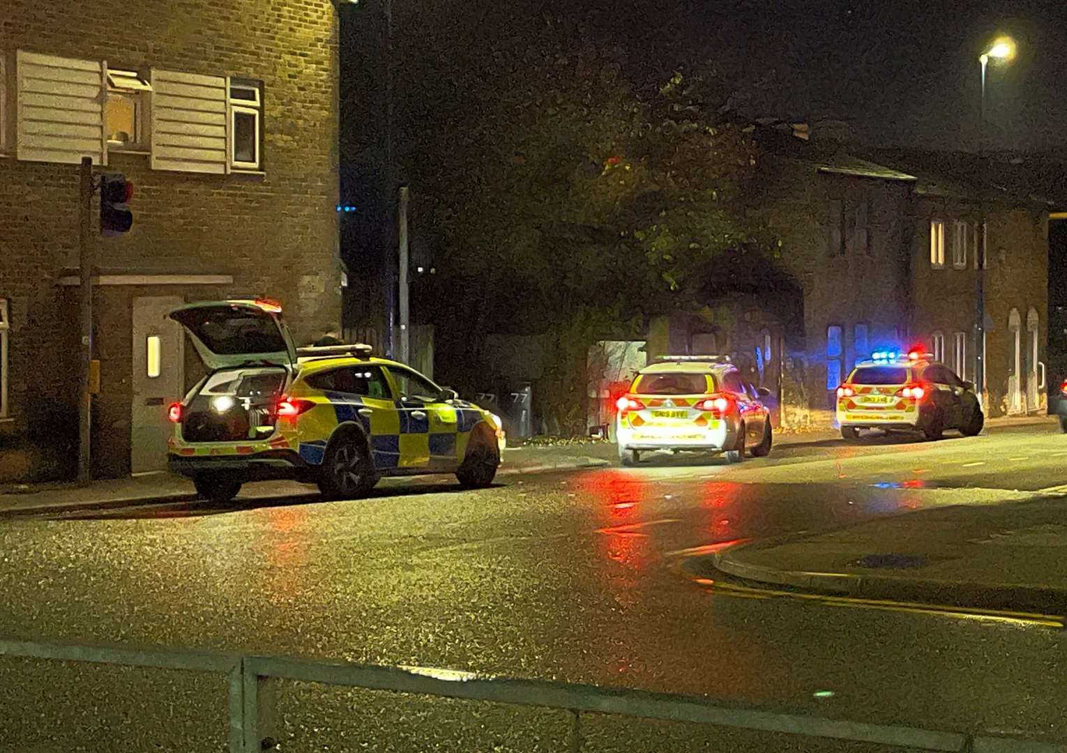 Police were called to an address in Wheeler Street, Maidstone, after reports of a burglary