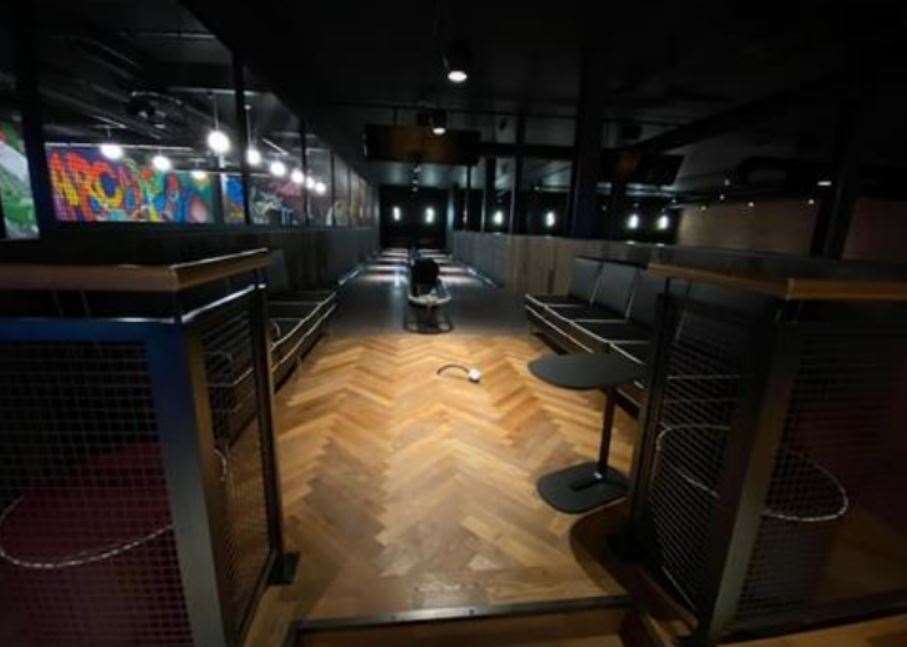 Inside the new bowling alley complex. Picture: Swale council