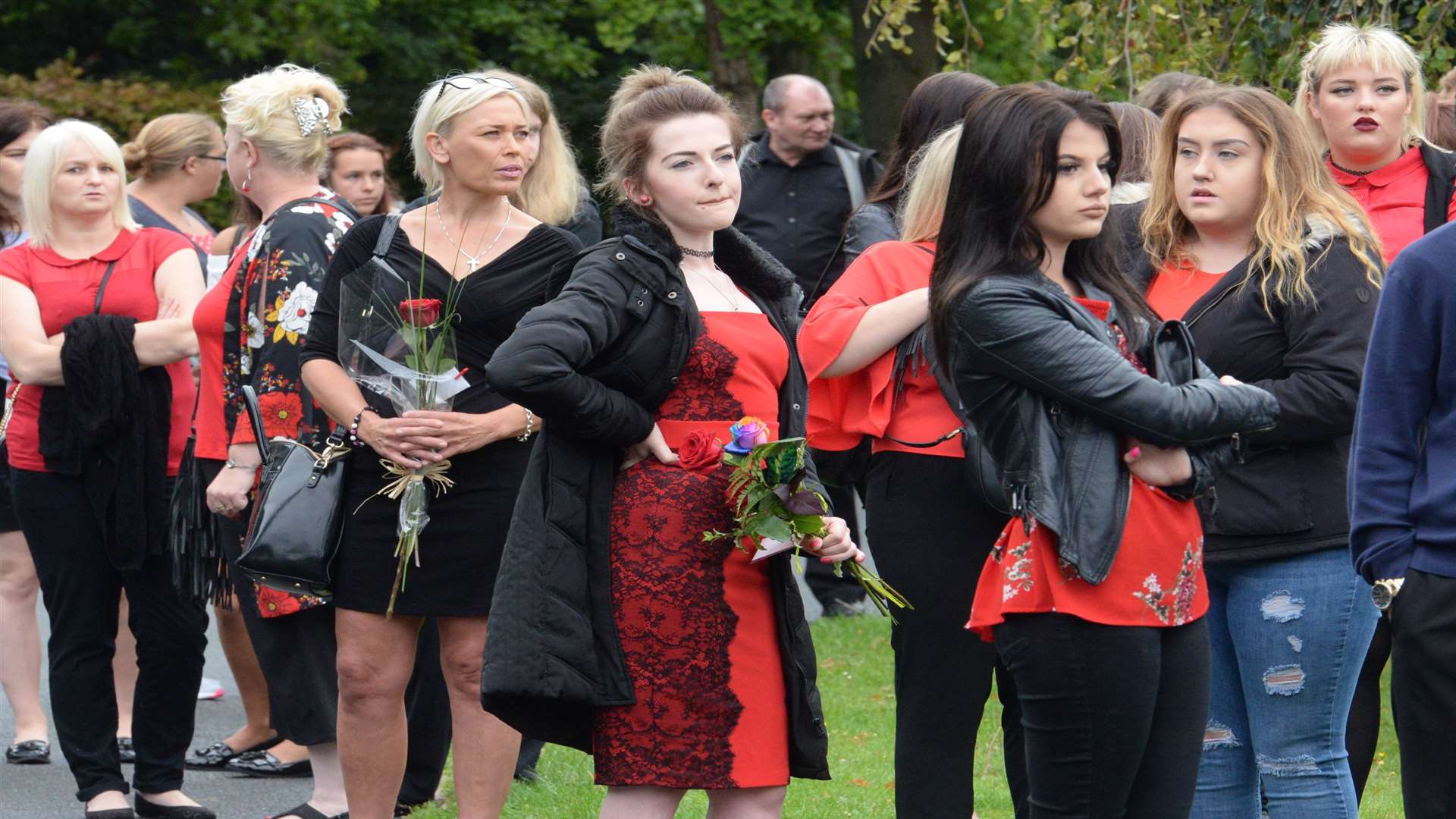 Friends gather for Taiyah's funeral