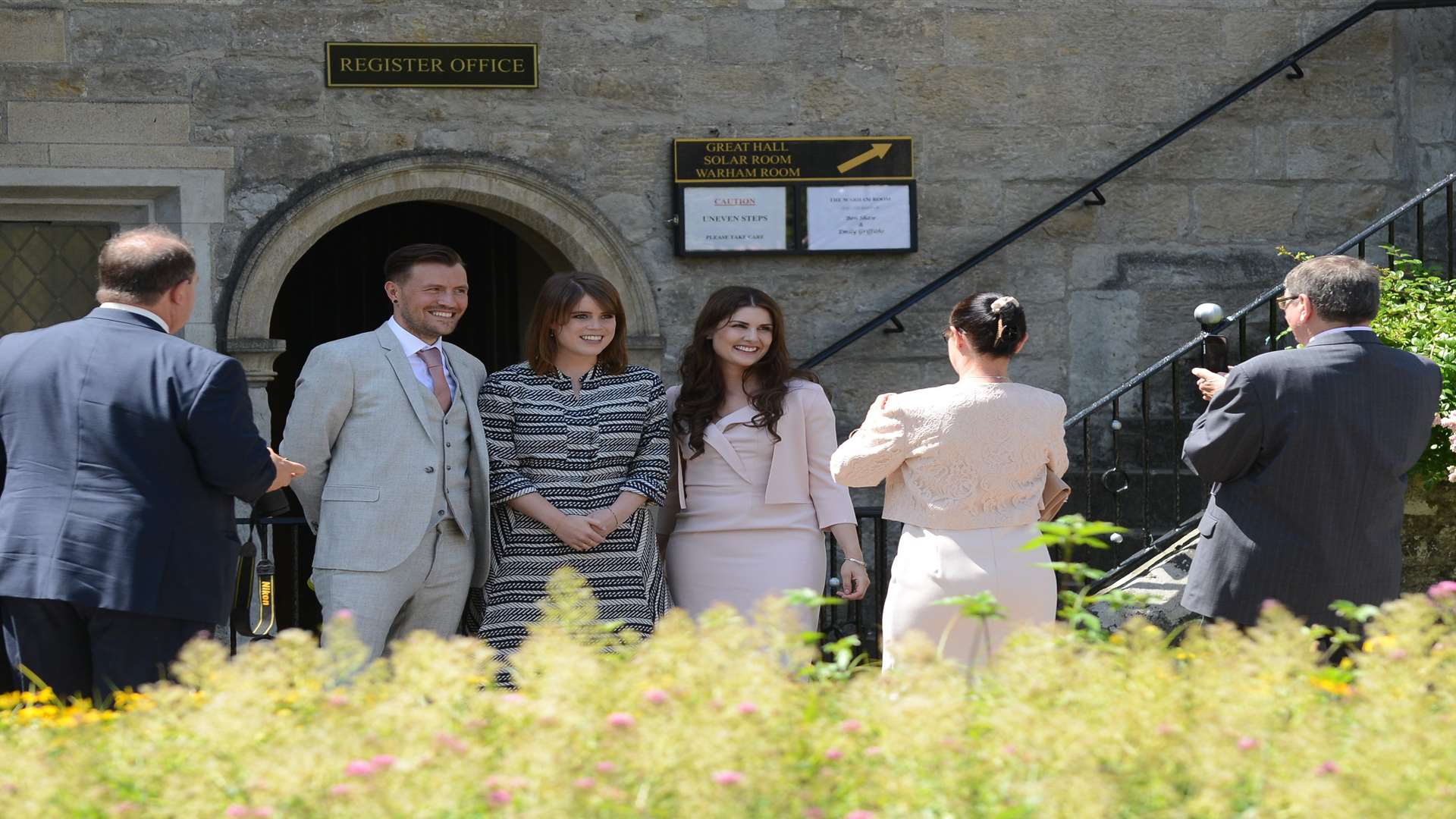 Princess Eugenie was in Maidstone for the European School of Osteopathy's graduation ceremony. Picture: Gary Browne