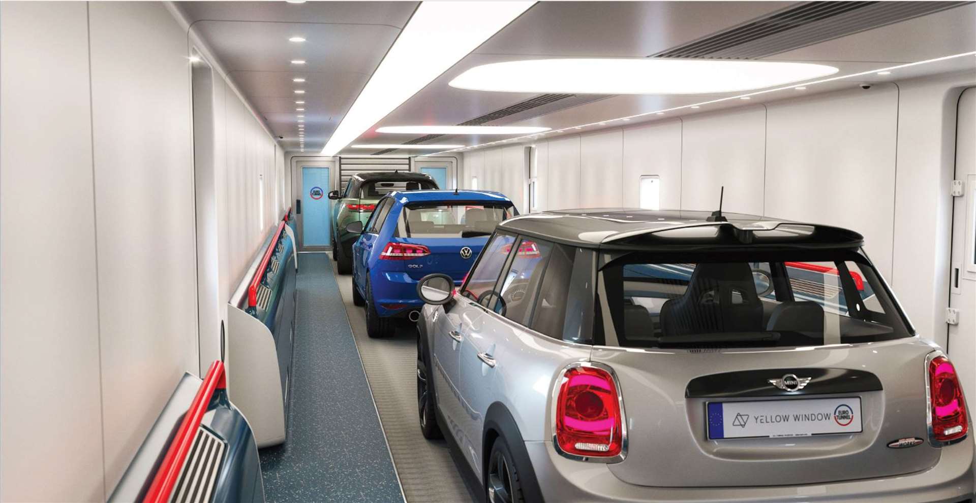 How the passenger shuttles could look once renovated. Credit: Eurotunnel (7932961)