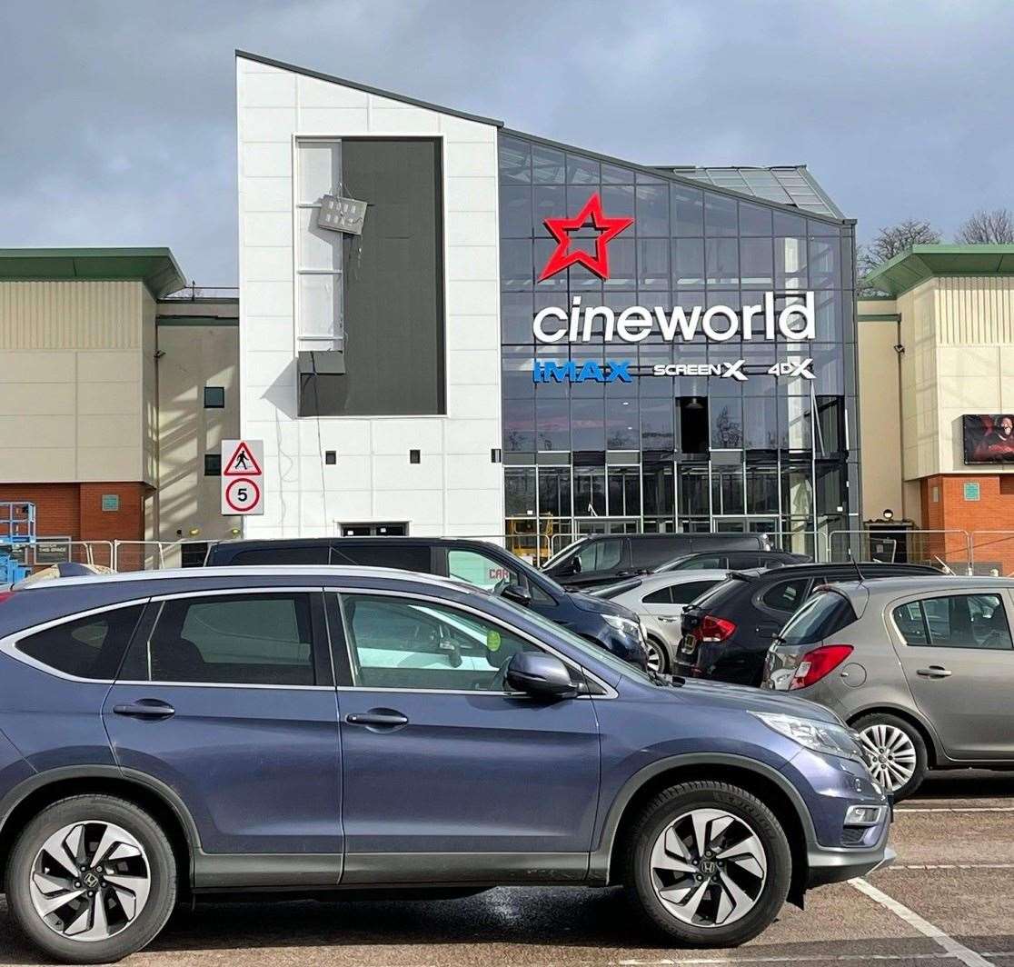 Ashford Cineworld has now closed for the day. Picture: Tim Arnold