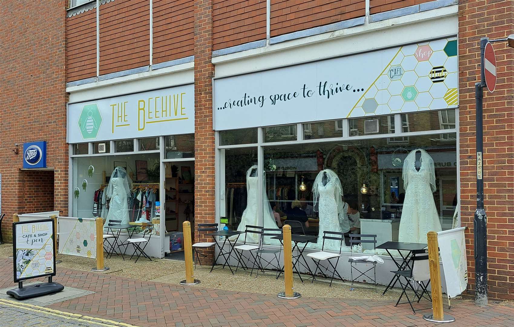 The existing Beehive shop in North Street, Ashford