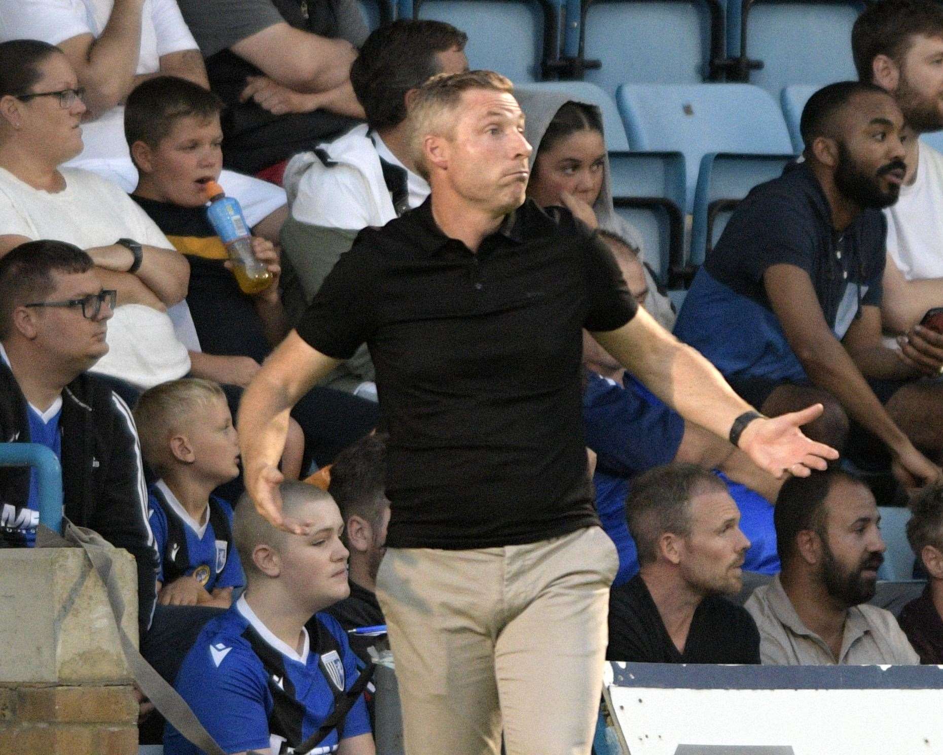 Gillingham manager Neil Harris Picture: Barry Goodwin
