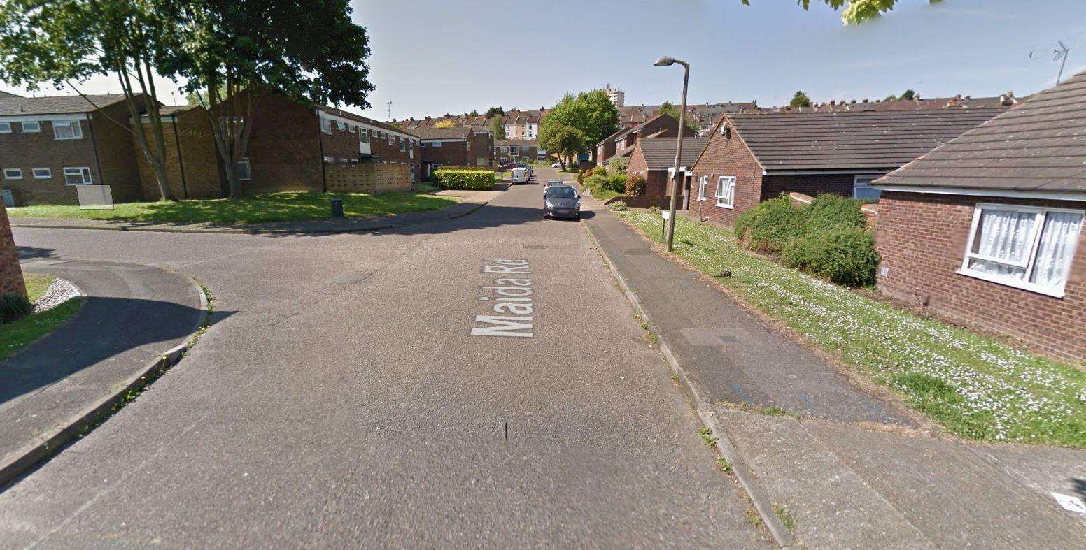 Maida Road in Chatham. Picture: Google Street View
