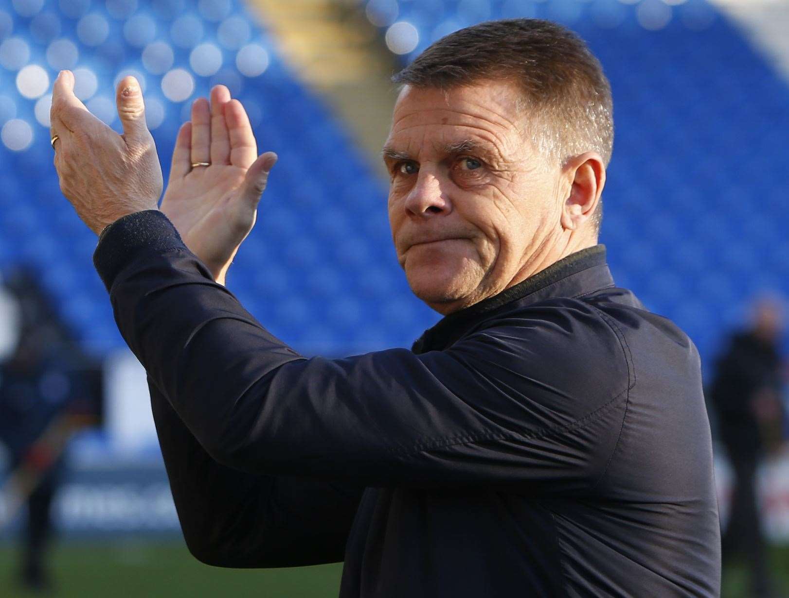 Dover Athletic manager Andy Hessenthaler. Picture: Andy Jones (48903209)