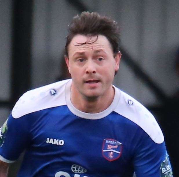 Frannie Collin pictured playing for Margate last season Picture:Don Walker