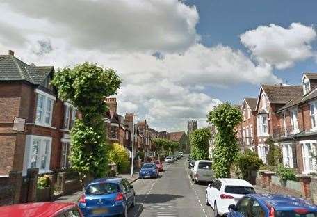 Police were called to a house in Brockman Road, Folkestone. Picture: Google