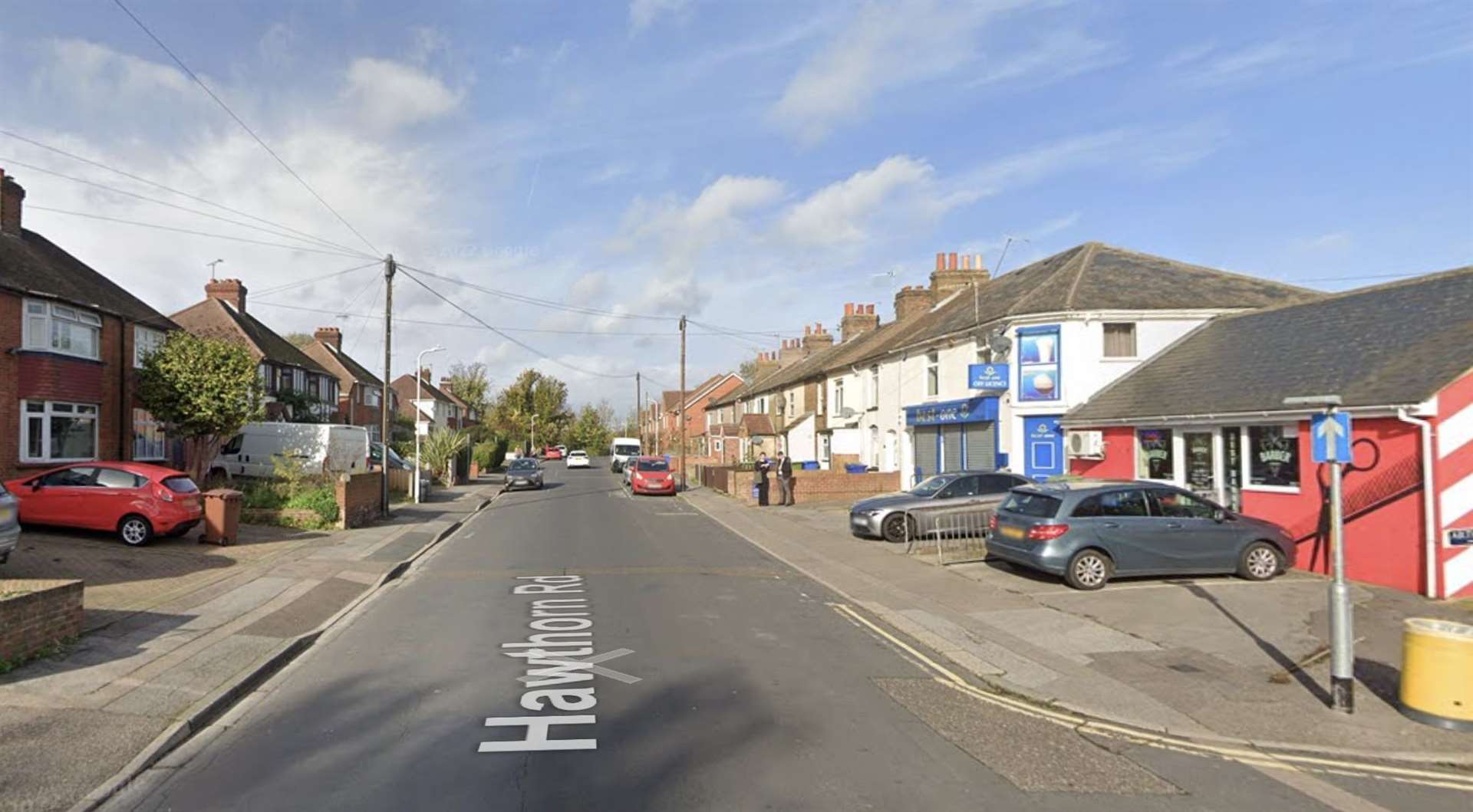 Firefighters were called to the scene in Hawthorn Road, Sittingbourne. Picture: Google Maps
