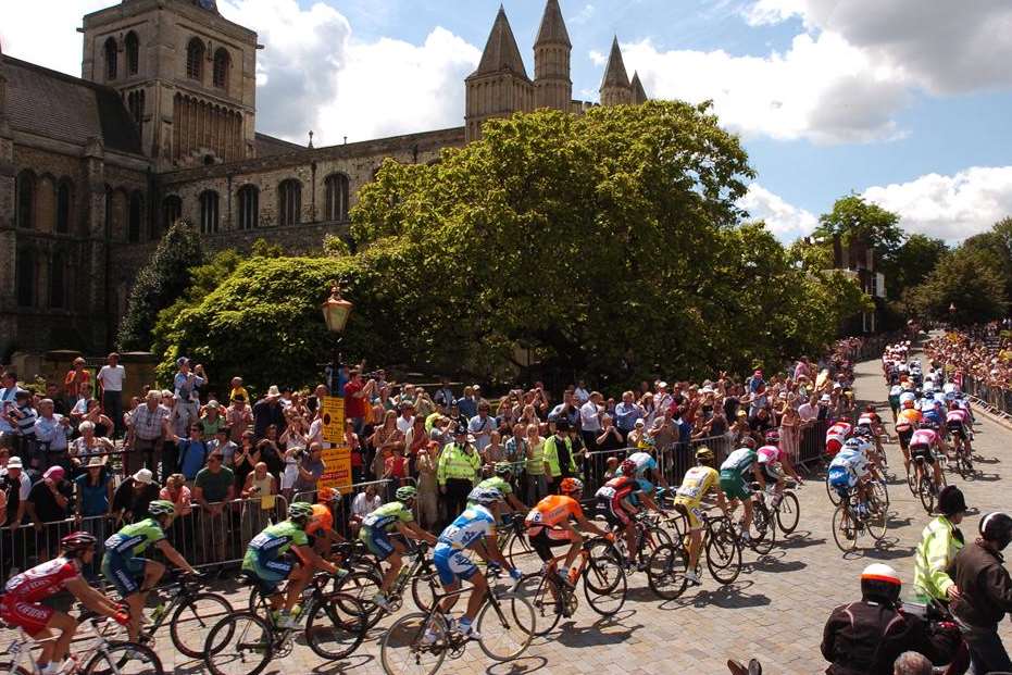 Rochesters was at the centre of Tour de France fever in August 2007