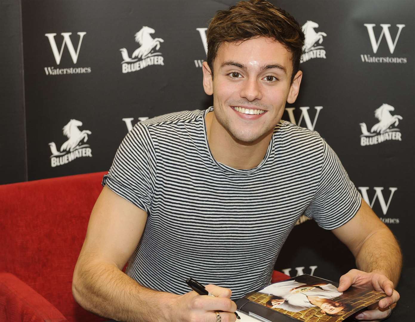 Olympic diver and TV presenter Tom Daley