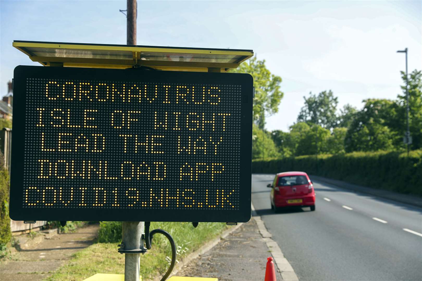 People on the Isle of Wight have been urged to download the NHS coronavirus contact tracing app (Steve Parsons/PA)