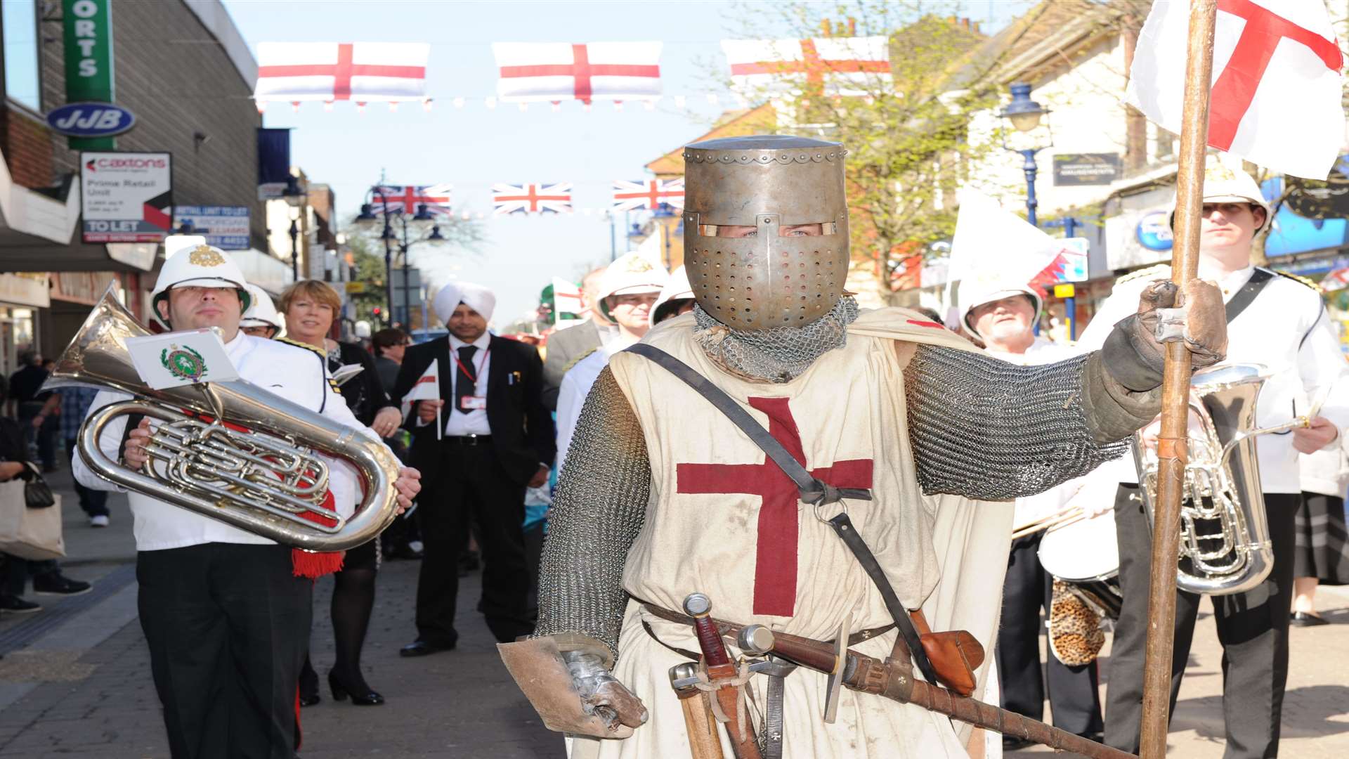 Parades will be going on for St George's Day this weekend