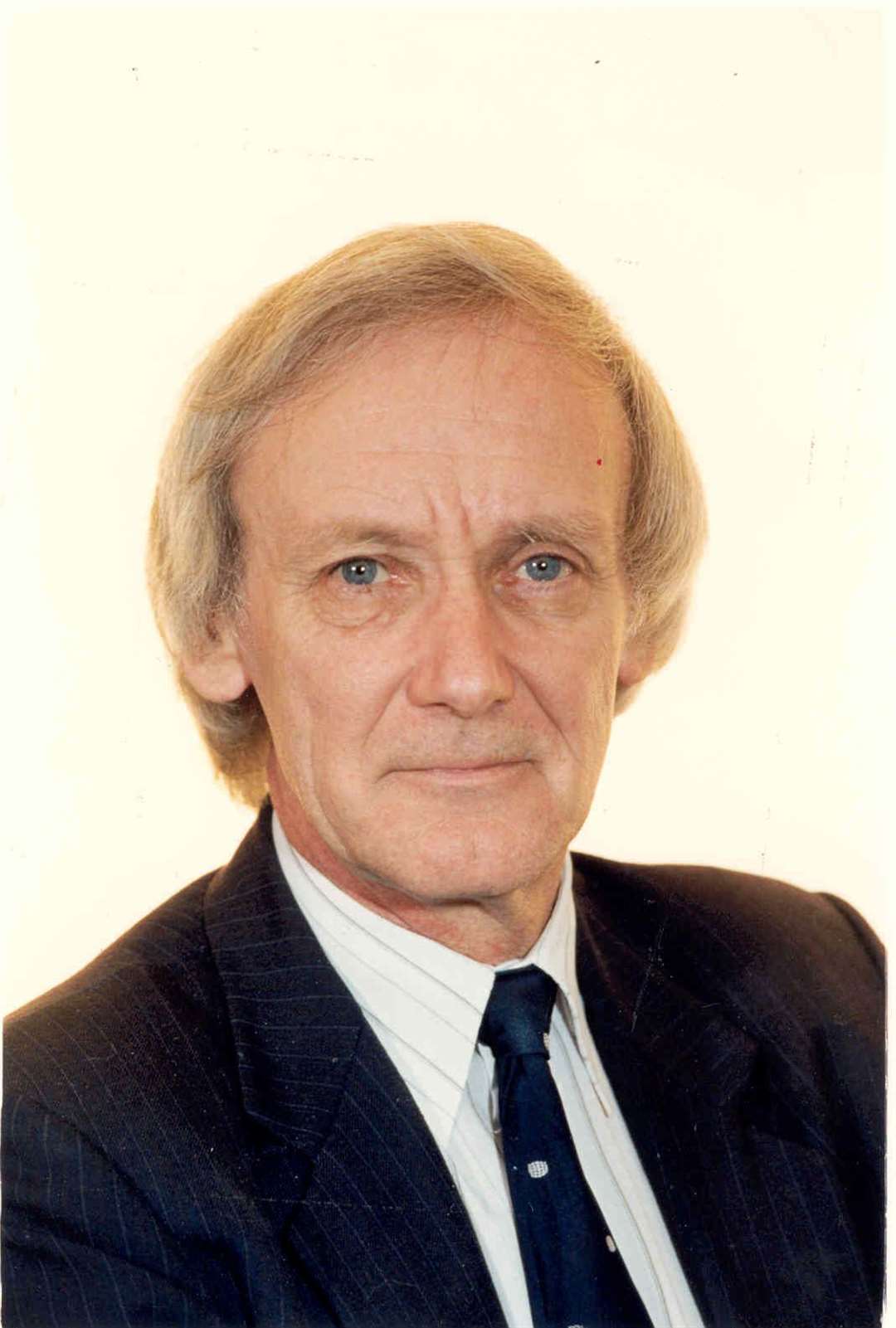 Norman Smith, pictured here in 1994, became the KM Group's managing editor and the company's legal adviser after his retirement in 2000