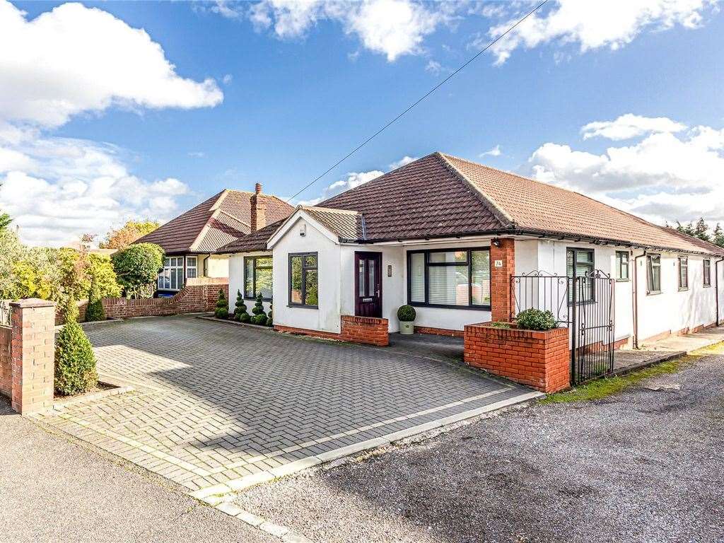 This Bexleyheath bungalow sold for the highest price of any house sale in the town so far this year. Photo: Zoopla