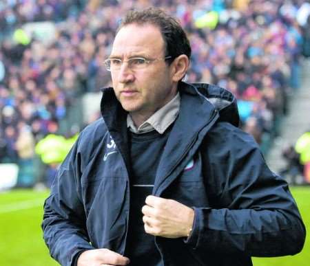 Aston Villa manager Martin O'Neill said Gillingham gave his side a big test. Picture: Matthew Walker
