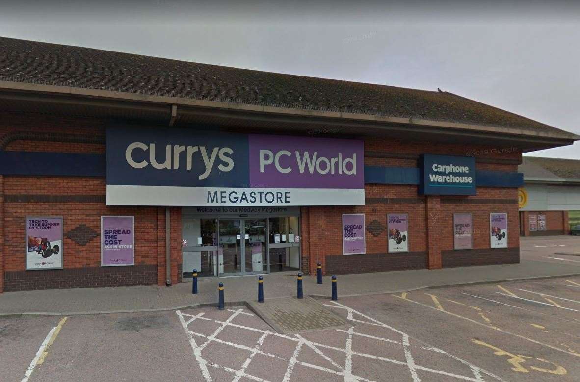 PC World in Horsted Retail Park was targetted by thieves. Pic: Google Maps (16548914)