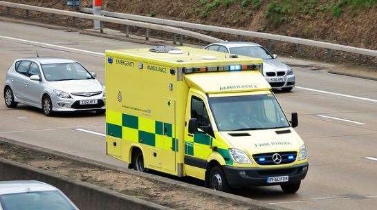 Ambulance on a call