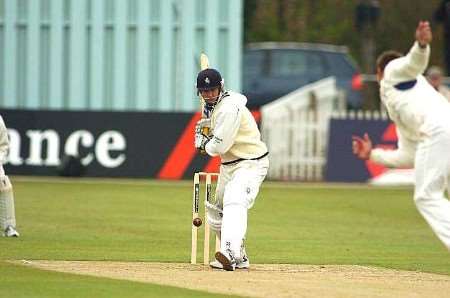 Martin van Jaarsveld has become the first Kent player to score two centuries on his debut. Picture: BARRY GOODWIN