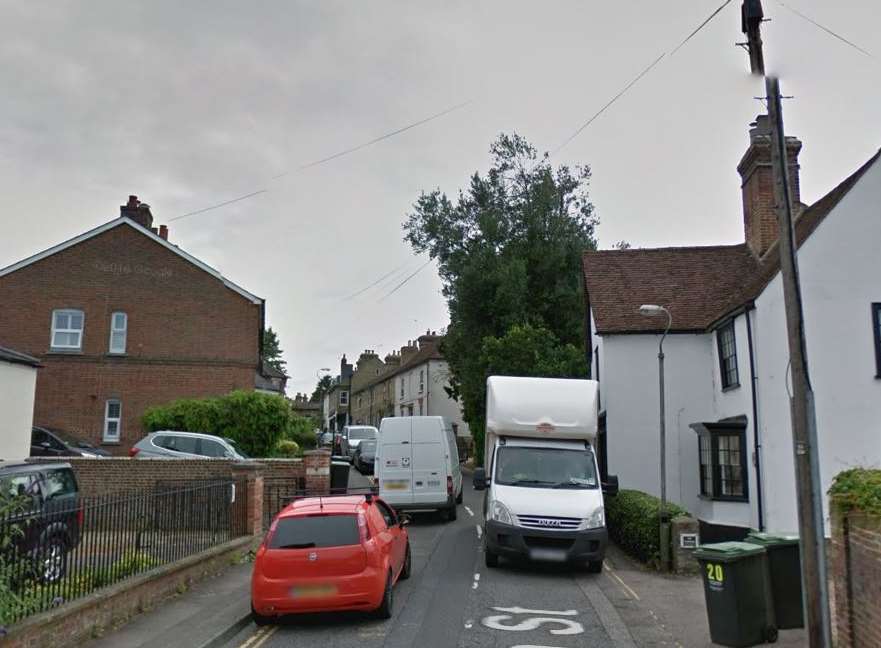 East Malling High Street will be closed for up to five days. Picture: Google Streetview