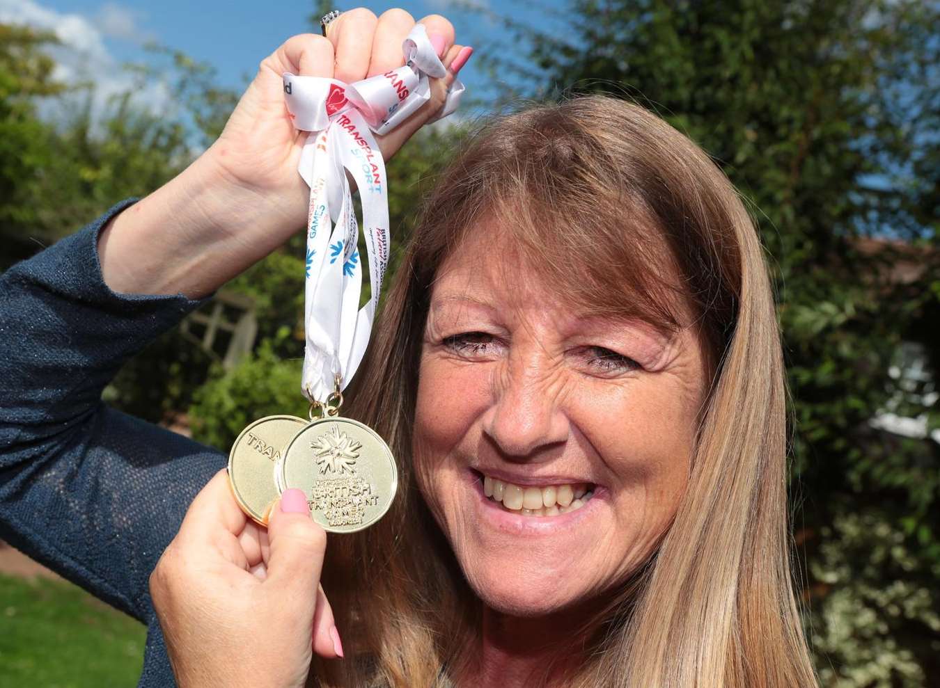 Nicky Clifford also won two gold medals at the National Transplant Games. Picture: Martin Apps