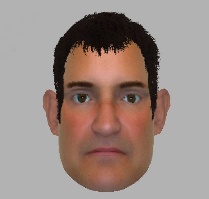 An efit of a man police want to speak to in connection with an incident of "loiding" in Tunbridge Wells