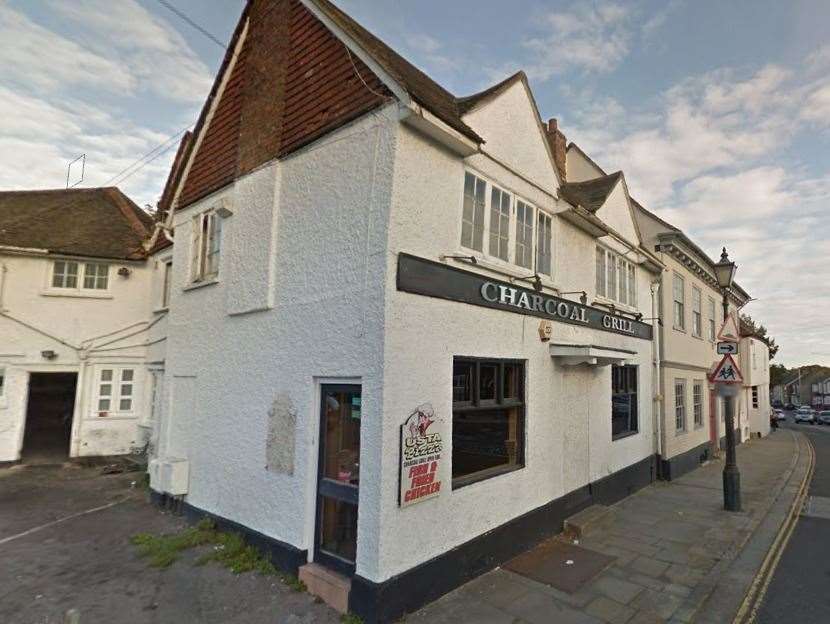 The Charcoal Grill, in High Street, Milton Regis, near Sittingbourne