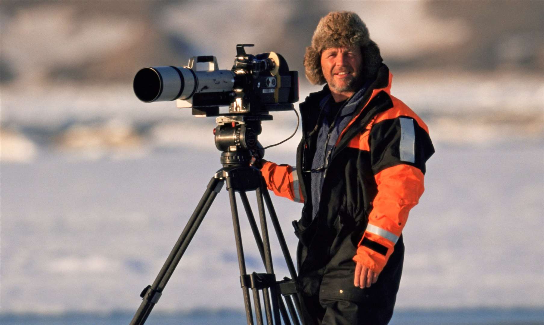 Documentary-maker and cameraman Doug Allan is going on tour. Picture: Emery PR