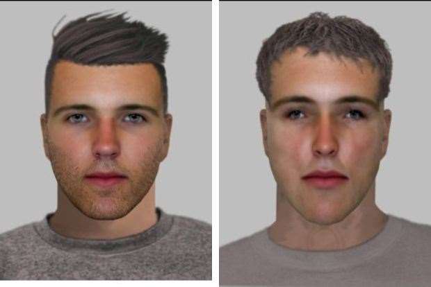 Police have released two computer generated images following a robbery in Upchurch. Images: Kent Police (59690035)