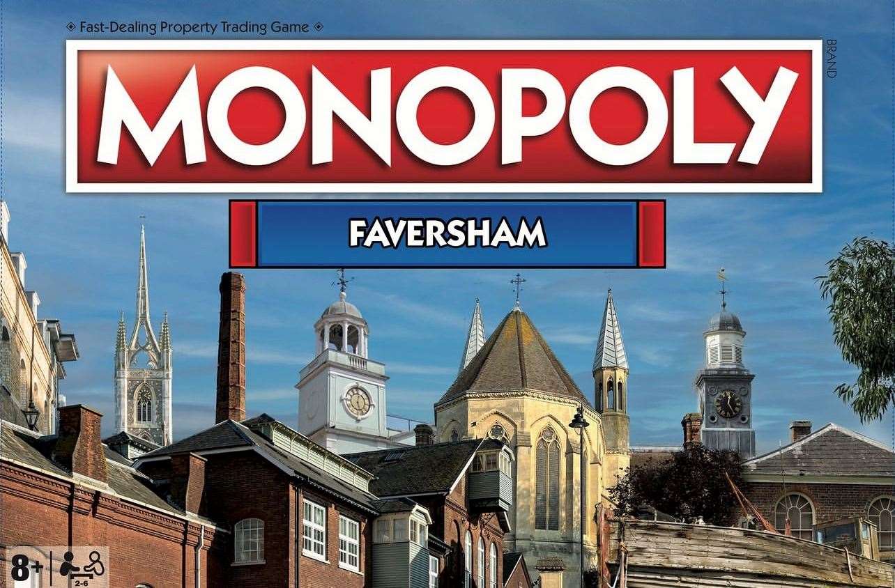 Faversham Monopoly is finally ready for people to enjoy. Pic: Saxon Shore Marketing