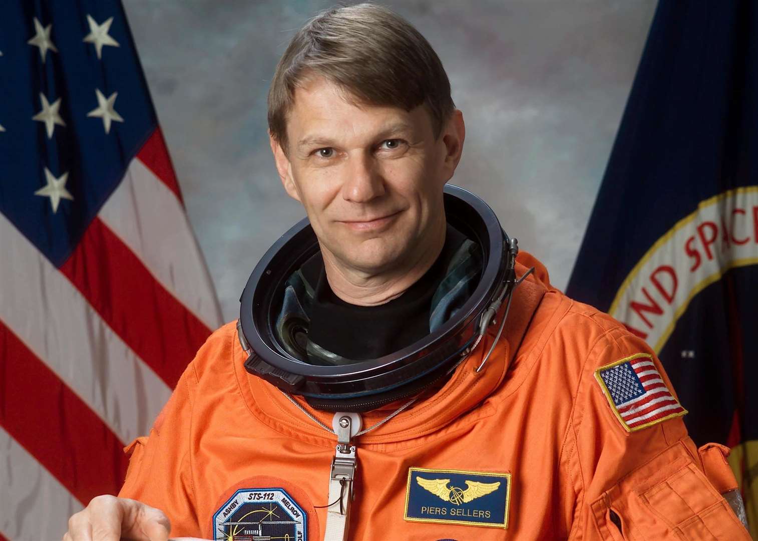 Piers Sellers switched his nationality to the US - a key move to becoming an astronaut. Picture: Nasa