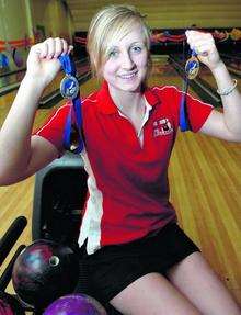 Tenpin bowler Hannah Frost