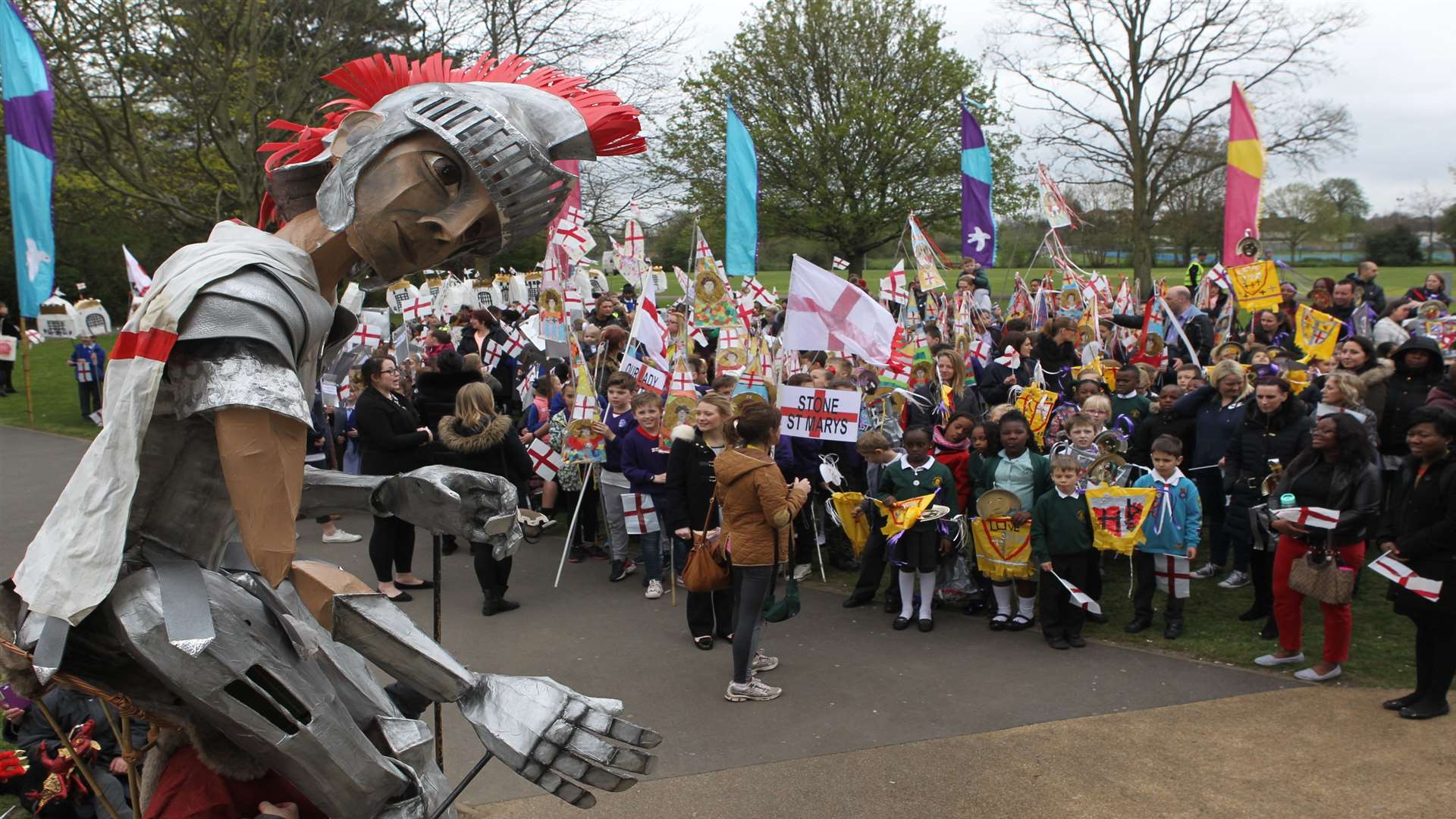 Last year's parade was attended by hundreds