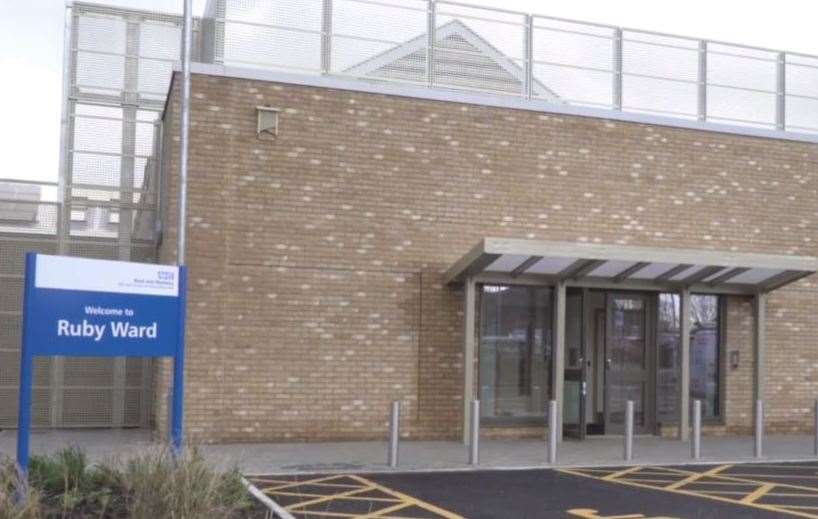 A new Ruby Ward mental health facility has opened in Maidstone. Photo: LDRS/KMTV