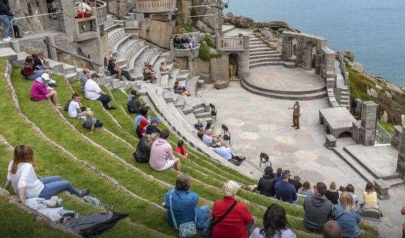 Canterbury Castle could become an indoor amphitheatre. Picture: Chef at German Wikipedia