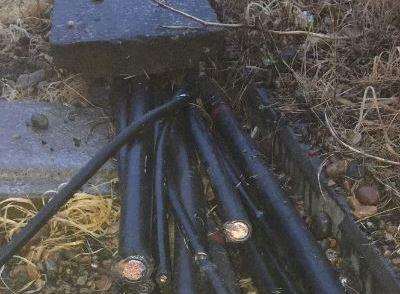 Signalling cables were stolen from railway lines near Queenborough in May. Picture: Southeastern