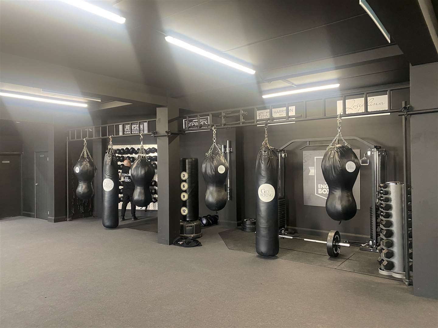 City Boxing in Canterbury has recently been refurbished with all new equipment