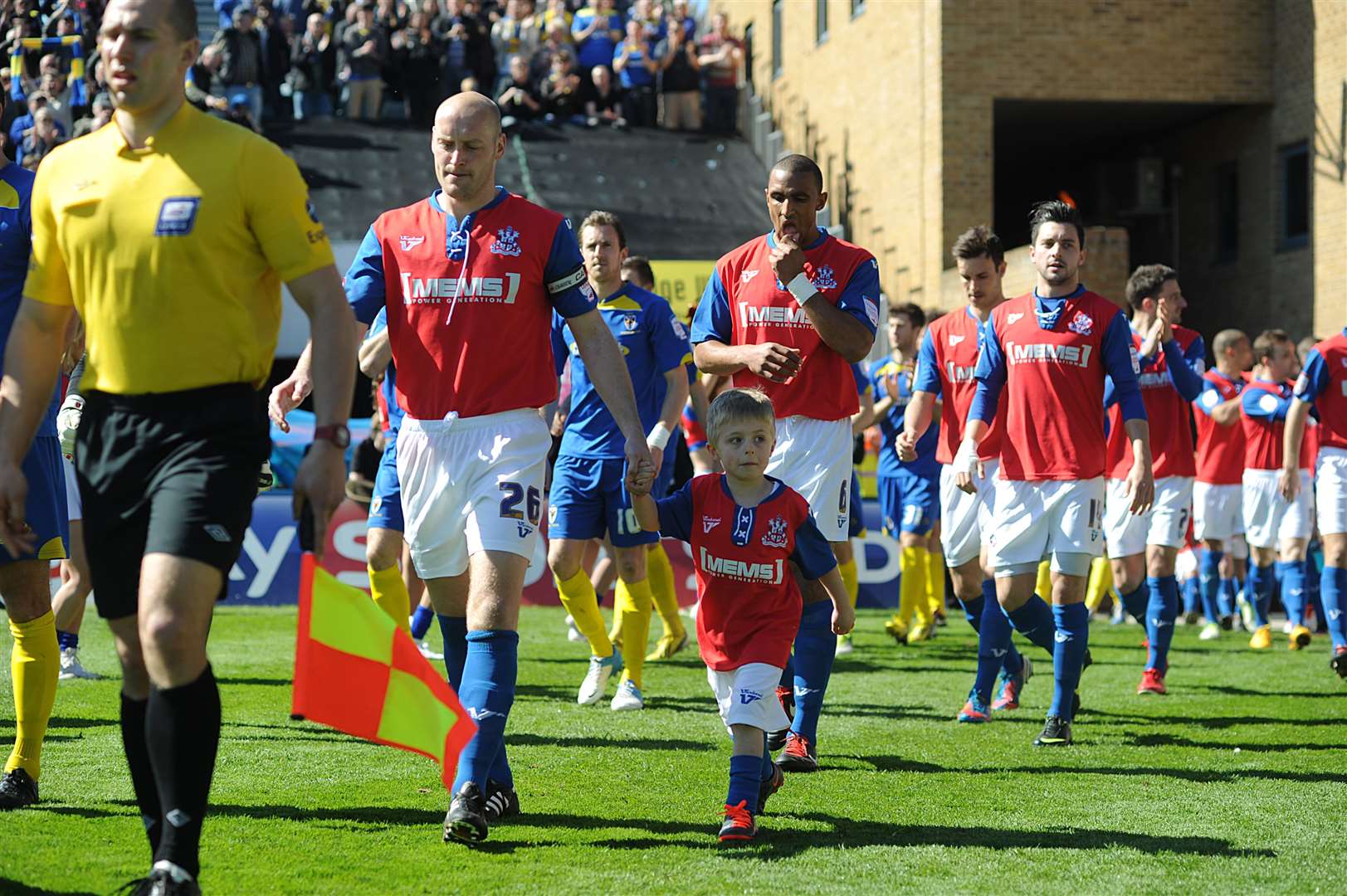 MEMS sponsored the Gills during the 2012/13 title-winning season Picture: Barry Goodwin