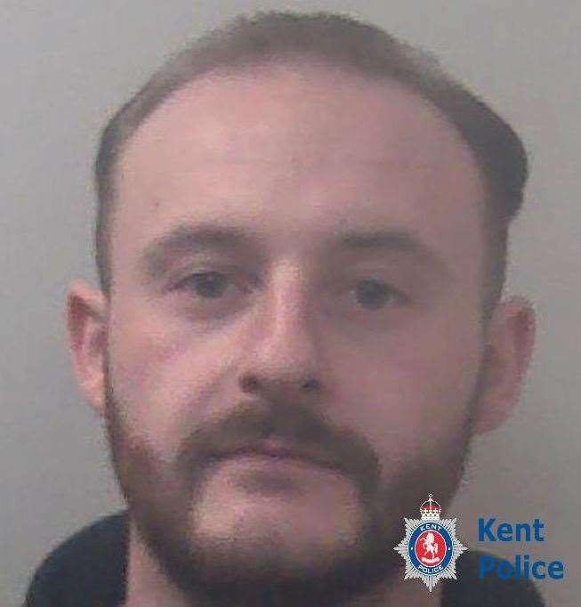 Darrell McArdle, from Swanley, physically and psychologically abused two women. Picture: Kent Police