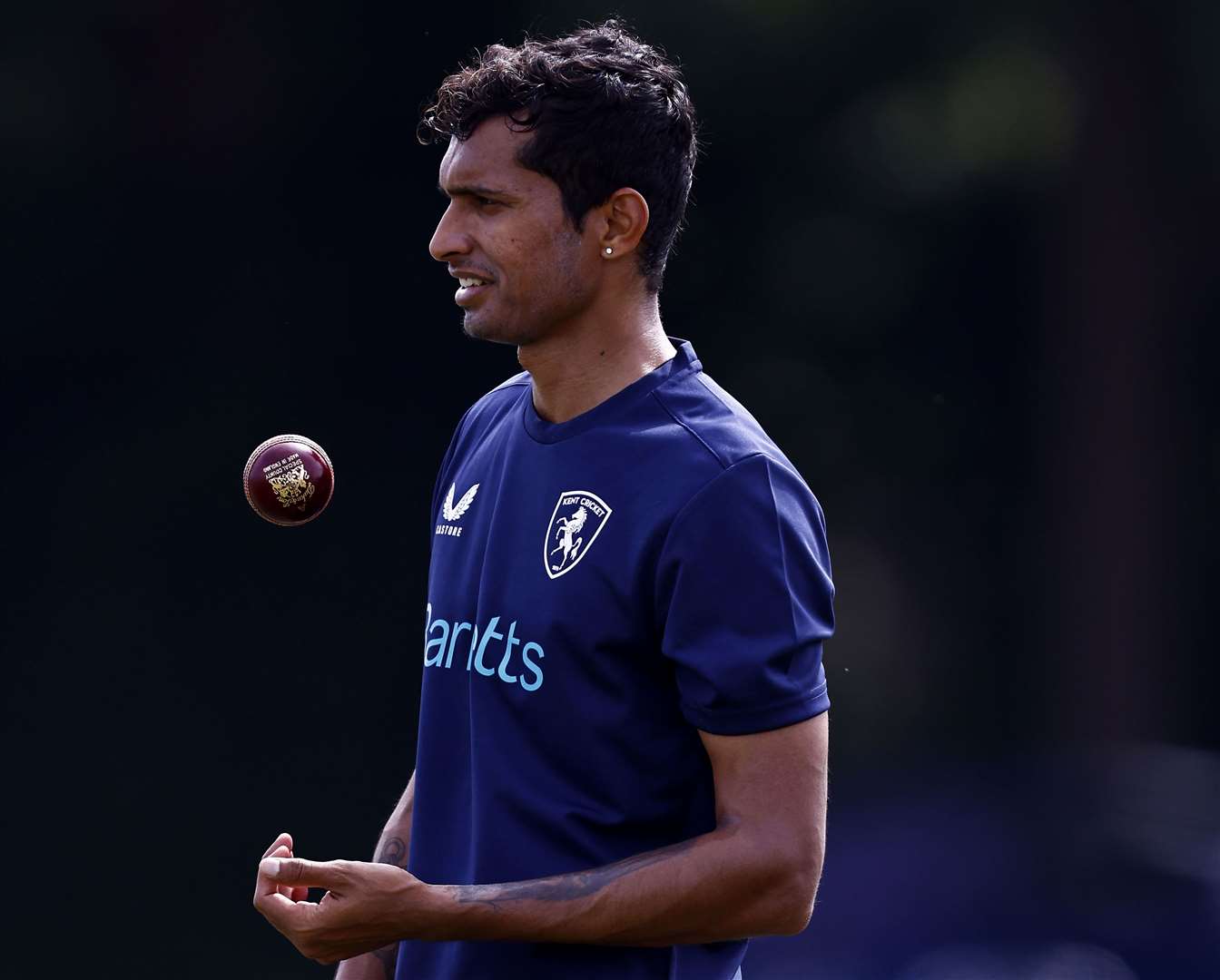 India paceman Navdeep Saini is unlikely to return to Kent this year after a spell with the club earlier in the summer. Picture: Max Flego Photography