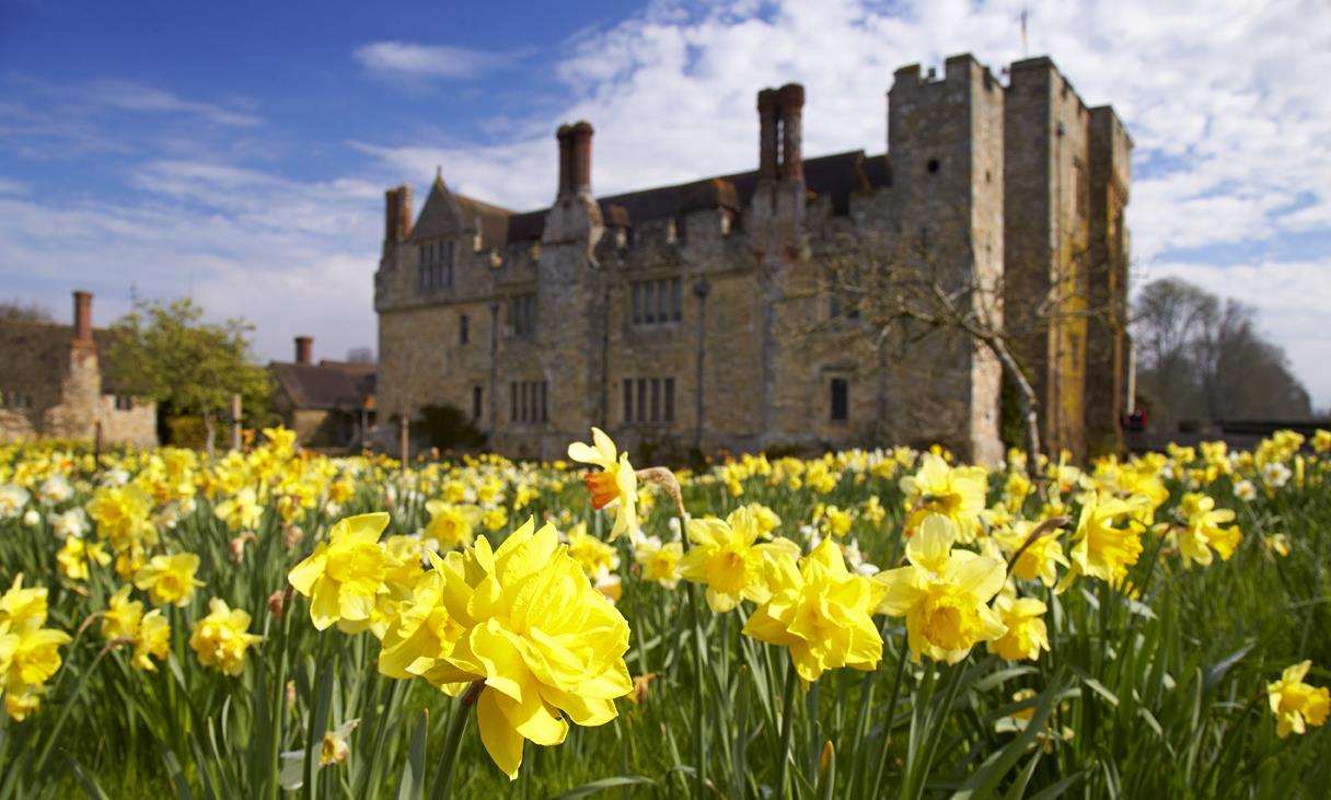 Hever Castle is marking happy royal times this weekend