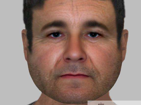 An e-fit of the man who tried to get money from a pensioner