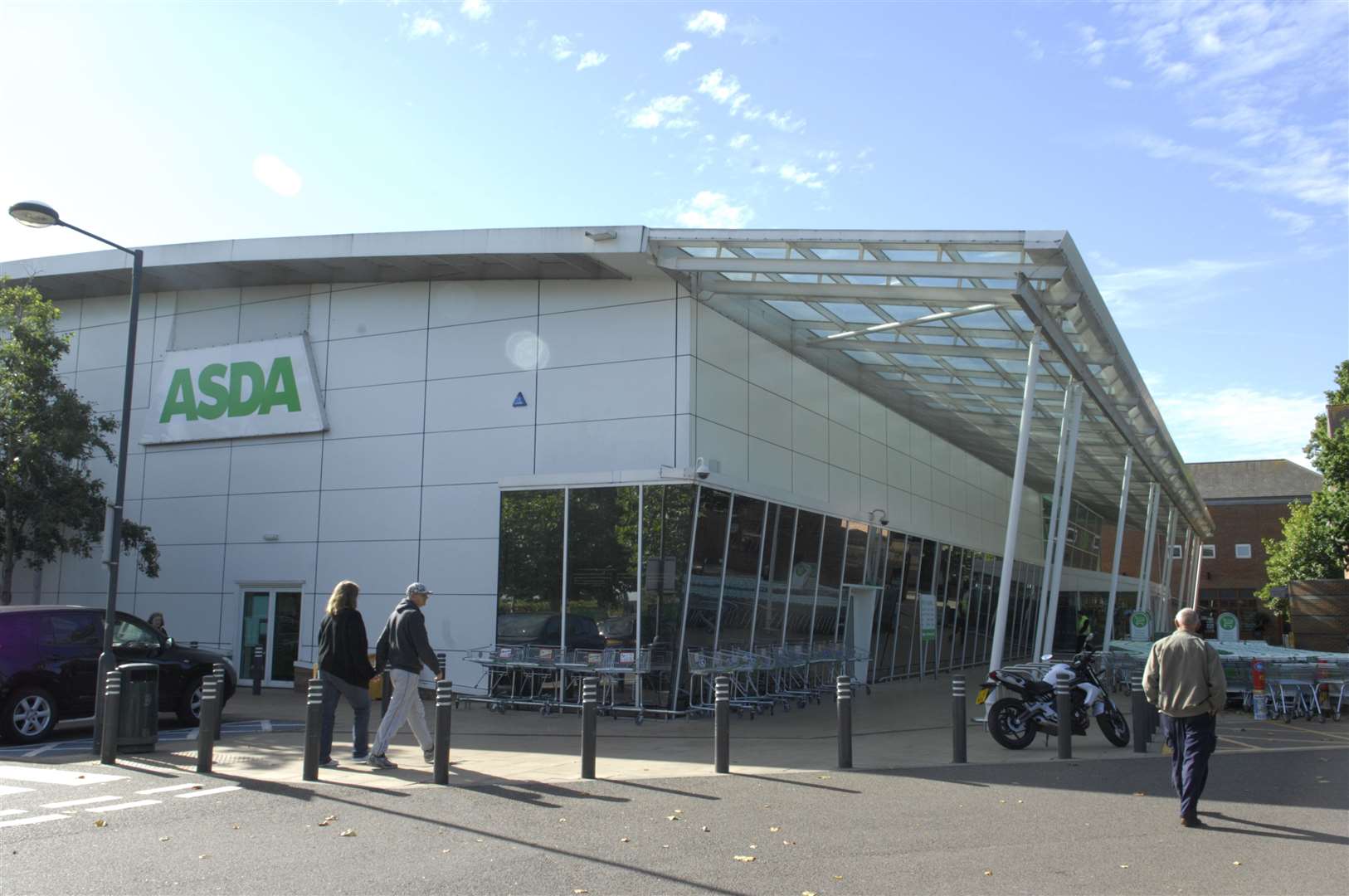 Cooney bit a security guard at the Asda store in Kingshill. Stock picture: Martin Apps