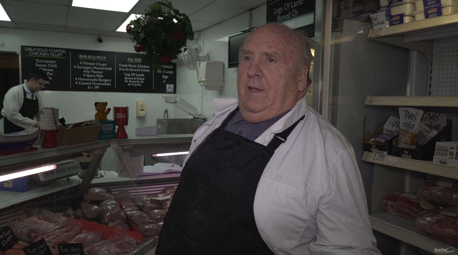 Denis Hill, owner of Denis Hills Quality Butcher