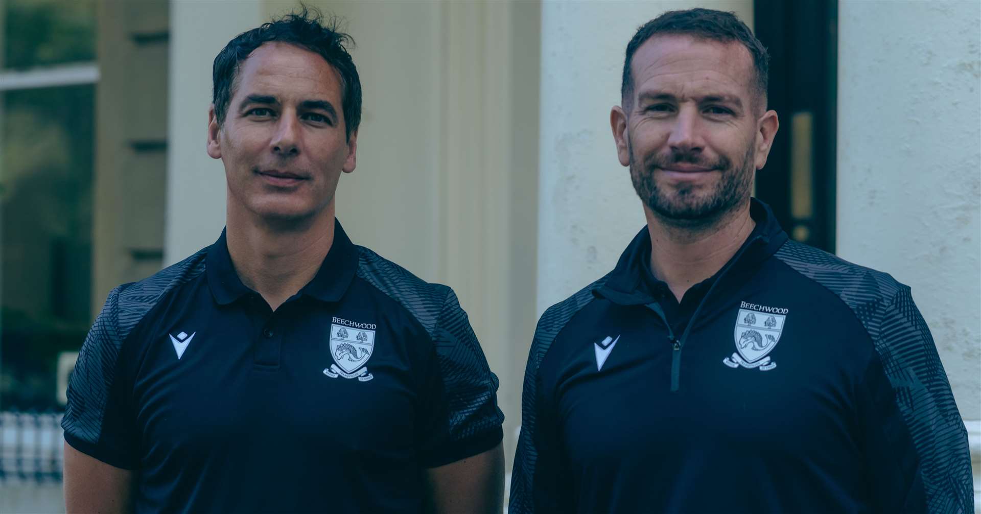 Head of Coaching Matthew Rose (left) and Director of Football Greg Thurstans.